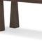Homeroots 60" Dark Brown Solid Wood Bench 606730 - alternate 5