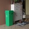 Regal Altair 23 Gallon Square Green Plastic Recycling Container with Drop Shot Swing Lid, Space-Saving Design ZR-TC-100-GN-23-SW-KIT - alternate 6