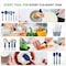 Nutrichef 54 Piece Professional Grade Complete Home Kitchen Cookware Set, Ceramic Non-Stick Bakeware, Pot and NCCW54GRA - alternate 5