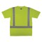 Ergodyne Hi-Vis Shirt, M, Lime, Short Sleeve 21833 - alternate 1