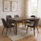 Homeroots 72" Dark Brown Wood Dining Table 604017 - alternate 13