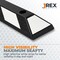 Jrex Safety 72 in Rubber Parking Block Curb Stop, White Reflective Strip, Full Pallet 50 PBSW-JR-6-FP50 - alternate 5