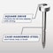 Kreg No, 6 x 1-1/4'' Square Fine Thread Pan Head Zinc Pocket-Hole Screw, 100 Ct. SPS-F125 - 100 - alternate 4