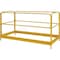 Prosource Guard Rail, Foldable, Steel, Yellow, Powder Coated, For 8795478 Model Scaffold YH-GR001B - alternate 1