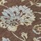 Homeroots 10' X 14' Chocolate Sky Blue And Artichoke Green Floral Washable Indoor Outdoor Area Rug 589463 - alternate 8
