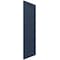 Ekena Millwork True Fit PVC Single Panel Chevron Modern Style Fixed Mount Shutters Starless Night Blue, 12"W x 32"H TFP001CV12X032OB - alternate 11