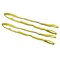 Mytee Products 2Pk 4inx12ft Web Sling - 11500 LBS WLL Vertical - 2-Ply Eyelets Tow Lifting Straps, 2PK EERSL-412x2 - alternate 5