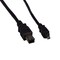 Sanoxy 3ft IEEE 1394a FireWire 400 6-pin to 4-pin, Black SNX-CBL-LDR-FW104-1103 - alternate 1