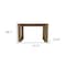 Homeroots 47" Espresso Computer Desk 403777 - alternate 6
