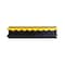 Pittman Cable Ramp, 45 mm H, 1010 mm L, 250 mm W, 2 Channel, Rubber, Black, Yellow 756352 - alternate 3