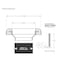 Everflow Extra Thick Toilet Gasket Wax Ring w/ Flange & Bolts Fits 3''&4'' Line TRZR1005 - alternate 7