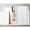 Sartodoors Sliding Closet Bypass Doors, Planum 0016 White Silk and Aluminum Strips, Sturdy Top Mount Rails Mol PLANUM0016DBD-WS-36 - alternate 1