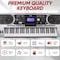 Pyle Piano Keyboard, Electric Musical Instrument, Full Size Portable Music Keyboard, Piano Keyboard 61 PKBRD6175P - alternate 5