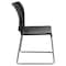 Flash Furniture Black Plastic Sled Stack Chair, PK5 5-RUT-238A-BK-GG - alternate 18