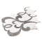 Andova Tiles Ciara Larkin Grey and White 11-in. x 13-in. Marble Look Matte Porcelain Wall & Floor Tile ANDCIA1267 - alternate 4