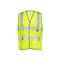 Northmon Safety High Vis Short Sleeve Solid Safety Vest - ANSI Class 2 - 2XL/3XL NM-SV-101-YW-2XL/3XL - alternate 1