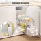 Vevor 2-Tier Wire Pull Out Cabinet Under Sink Organizer 12x21x15.2 in(WxDxH) LX-C9359 - alternate 6