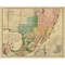 Homeroots 20" X 24" Vintage 1846 Map Of Mexico Wall Art 391972 - alternate 5