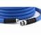 Ag-Lite 3/4 in ID x 25 ft L Water Hose Assembly, Rubber Tube, Blue, Rubber Fitting AL3425 - alternate 2