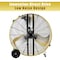 Edendirect Industrial Drum Fan, 30 in Blade Dia, 120V, 11,800/12,600/13,000 cfm IR-FAND36 - alternate 9
