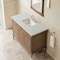 James Martin Vanities Kinnsden 48" Single Vanity, Weathered Oak w/ 3 CM Lime Delight Silestone Top D680-V48-WTO-3LDL - alternate 10