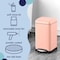 Happimess Betty Retro Mini 3.2-Gallon Step-Open Trash Can, Flamingo Pink HPM1012G - alternate 6