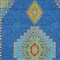 Homeroots 9' X 12' Denim Blue Red And Green Oriental Washable Indoor Outdoor Area Rug 598404 - alternate 8