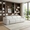 Homeroots 107" White Top Grain Leather Reclining USB Sofa 643701 - alternate 7