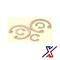 X1 Tools 1 9/16 in Beryllium Copper Internal Retaining Ring / Snap Ring  (40 Rings), 40PK X1E-CON-SNA-INT-3170x40 - alternate 1