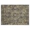 Homeroots 2' X 3' Taupe and Dark Taupe Oriental Washable Non Skid Indoor Outdoor Area Rug 563790 - alternate 8