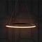 Jonathan Y Brice 23.75" Modern Contemporary Metal Round Integrated LED Pendant, Matte Black JYL7203A - alternate 15