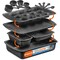 Emporio Kitchen Stackable Baking Pan Set, Deluxe Nonstick Marble Coating, Carbon Steel Bakeware Sets EMPSTK1145 - alternate 1