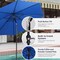 Infinipower 9FT Outdoor Patio Umbrella with 8 Ribs, Blue 3A88LGBRLA9BLUV2 - alternate 6