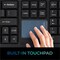 Adesso 2.4GHZ WIRELESS DESKTOP TOUCHPAD KEYBOARD WKB-4450UB - alternate 11