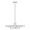 Z-Lite Ludo Brushed Nickel 1 Light Pendant 829P20-BN-LED - alternate 7