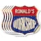 Signmission Ronald's Workshop, 4 inch X 4 inch, Vinyl Decal, 5PK SHI-D-5PACK-4-489-RONALD - alternate 1