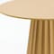 Homeroots 52" Brown Solid Wood Pedestal Base Round Top Dining Table 721023 - alternate 6
