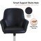 Leisuremod Vanguard Faux Leather Swivel Office Chair, Chrome Base, Tilt VO26BL - alternate 10