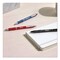 Sharpie S-Gel Premium Metal Barrel Gel Pen, Retractable, Medium 0.7 mm, Black Ink, Black Barrel, 4PK 2194703 - alternate 6