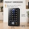 Yeego 16.9" 28-Bottle Freestanding Wine Cooler Refrigerator YG-WSJC88-25US-ZO - alternate 7