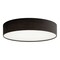 Afx Ashland LED Flush Mount - 19in Dia. - Black Linen ALDF19LAJUDBK - alternate 1