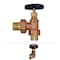 Everflow SWTxMale Heavy Duty Hot Water Steam Radiator Valve 1/2" HWV-S012 - alternate 5