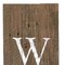 Homeroots 5ft Rustic Espresso Brown And White Front Porch Welcome Sign 384913 - alternate 4