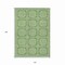 Homeroots 10' X 14' Green And Ivory Geometric Washable Indoor Outdoor Area Rug 610810 - alternate 8
