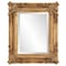 Homeroots 23" Antiqued Gold Ornate Scroll Framed Accent Mirror 383719 - alternate 8