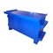 American Hawk Industrial Automotive Transmission TableWith Closing Doors - Blue, Shop Table with Liquid Runoff Tray WDT- 4K BLU - alternate 4