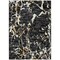 Homeroots 3' X 5' Black Ivory And Brown Striped Washable Indoor Outdoor Area Rug 600876 - alternate 8