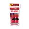 Wooster Paint Roller Cover, 1/4 in Thick Nap, 4-1/2 in L, Velour Cover, Red Pair RR311-4 1/2 - alternate 7