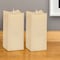 Homeroots Set of Two Beige Square Flameless Pillar Candles, 2PK 517661 - alternate 5