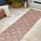 Jonathan Y Amora Traditional Mediterranean Tile Design Salmon/Cream 2 ft. x 8 ft. Indoor/Outdoor Runner Rug TSN206B-28 - alternate 7